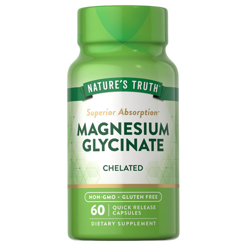Magnesium Glycinate 200mg | 60 Count